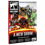 Warhammer White Dwarf Issue 526 July 2026 magazine cover featuring Dawn of War IV