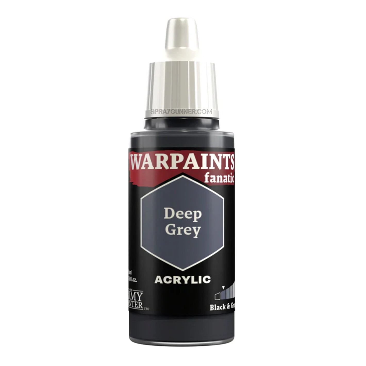 THE ARMY PAINTER: Warpaints Fanatic Deep Grey - SprayGunner