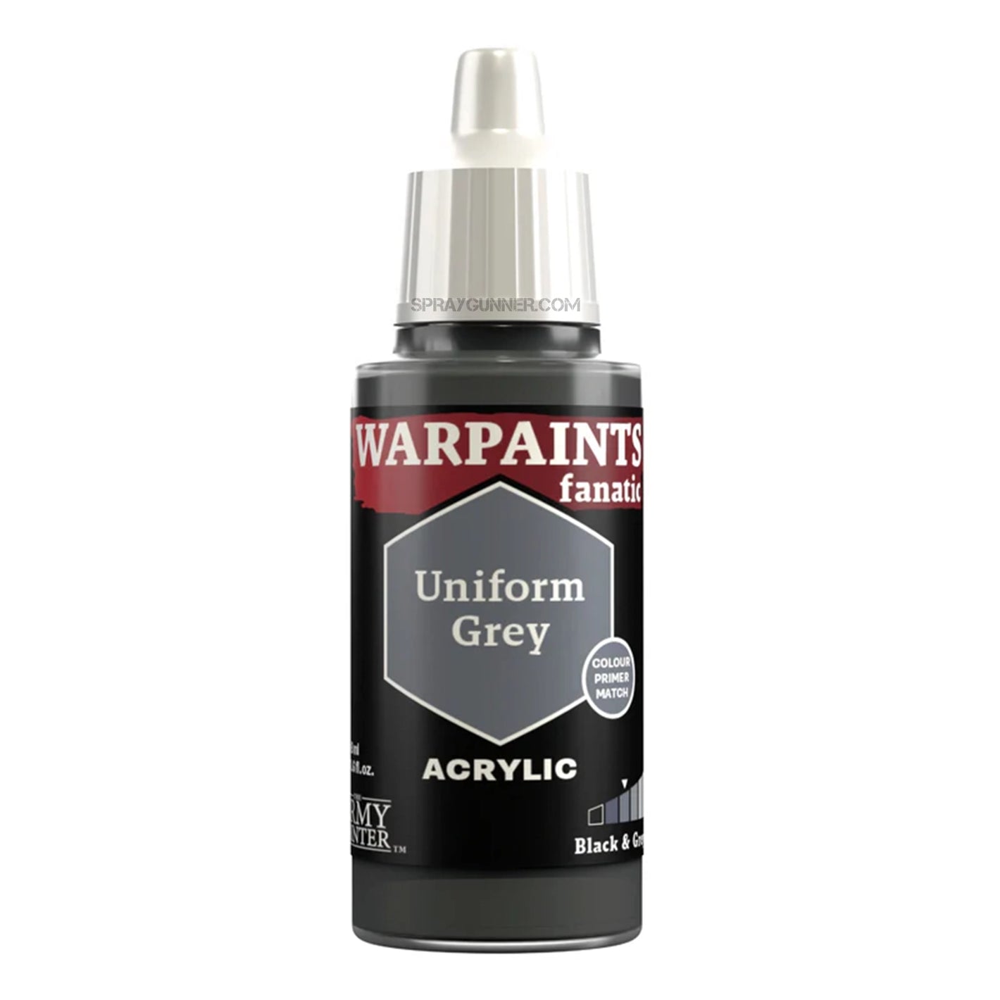 THE ARMY PAINTER: Warpaints Fanatic Uniform Grey - SprayGunner