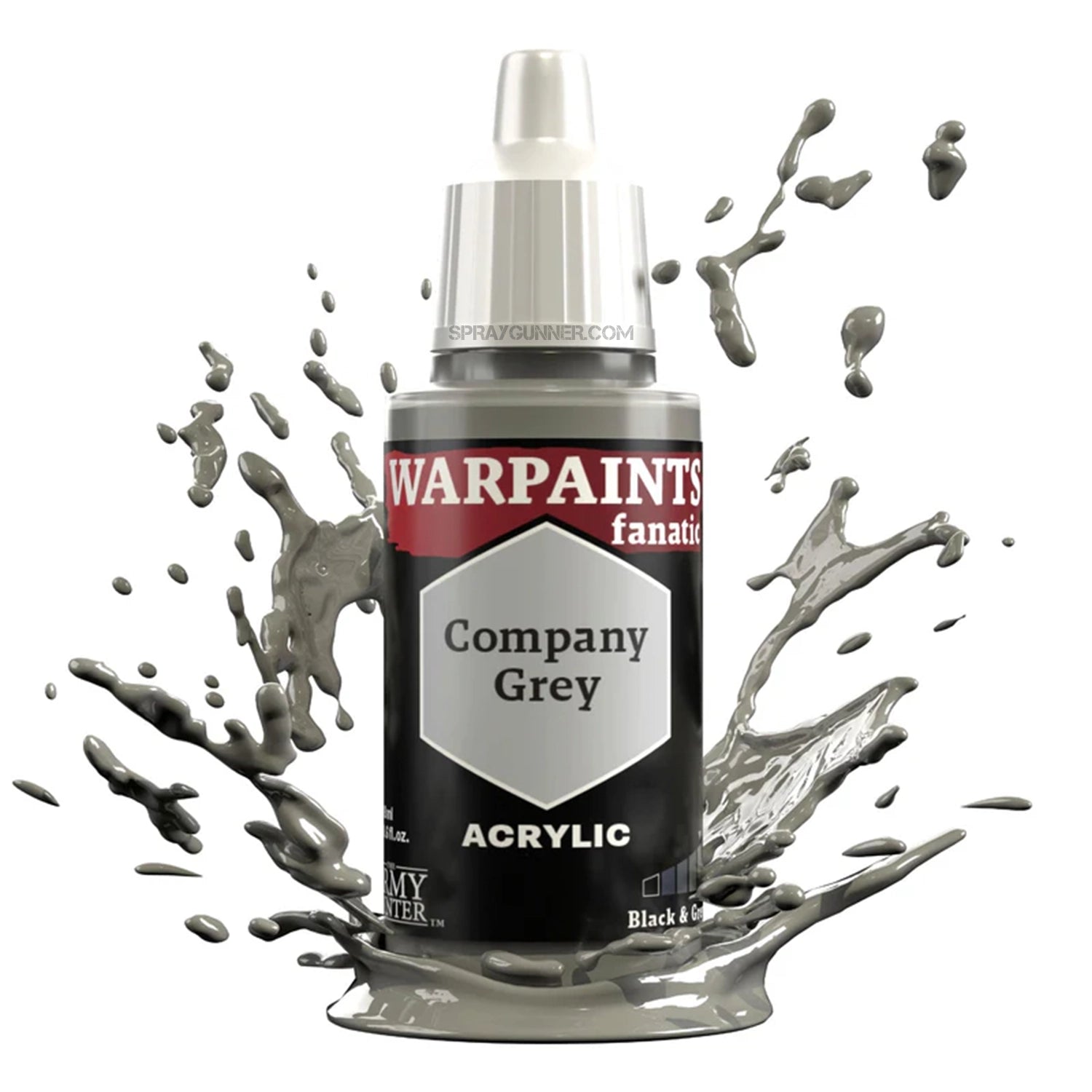 THE ARMY PAINTER: Warpaints Fanatic Company Grey - SprayGunner