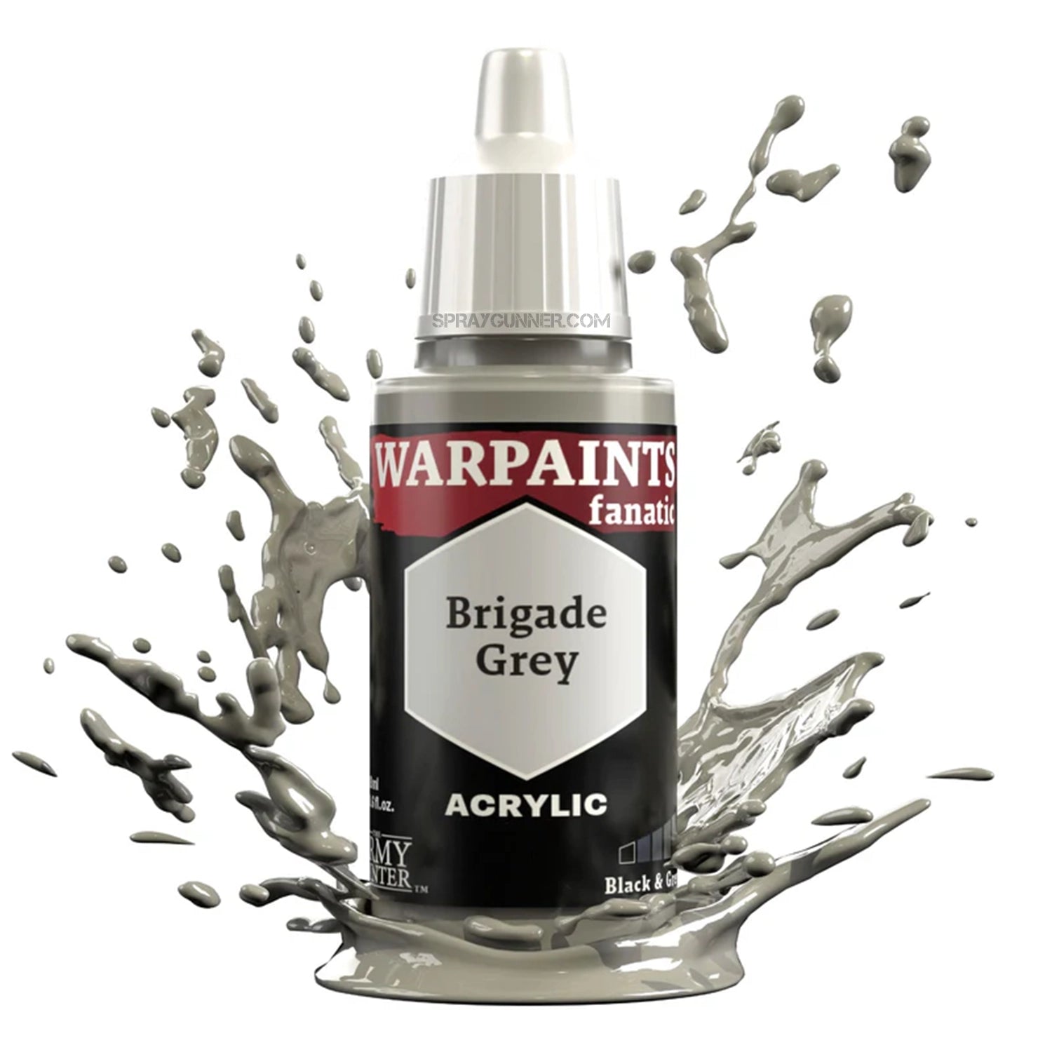 THE ARMY PAINTER: Warpaints Fanatic Brigade Grey - SprayGunner