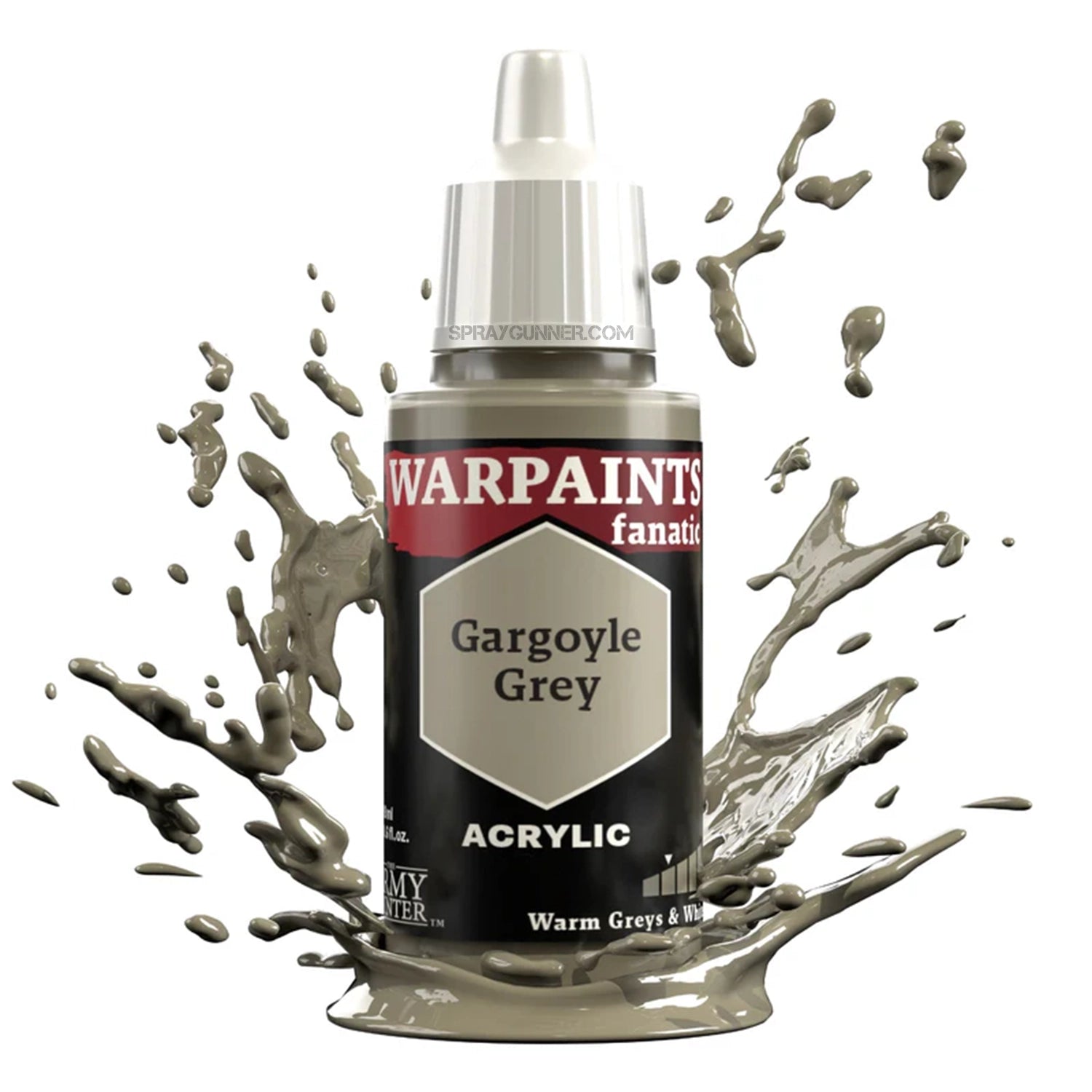 THE ARMY PAINTER: Warpaints Fanatic Gargoyle Grey - SprayGunner