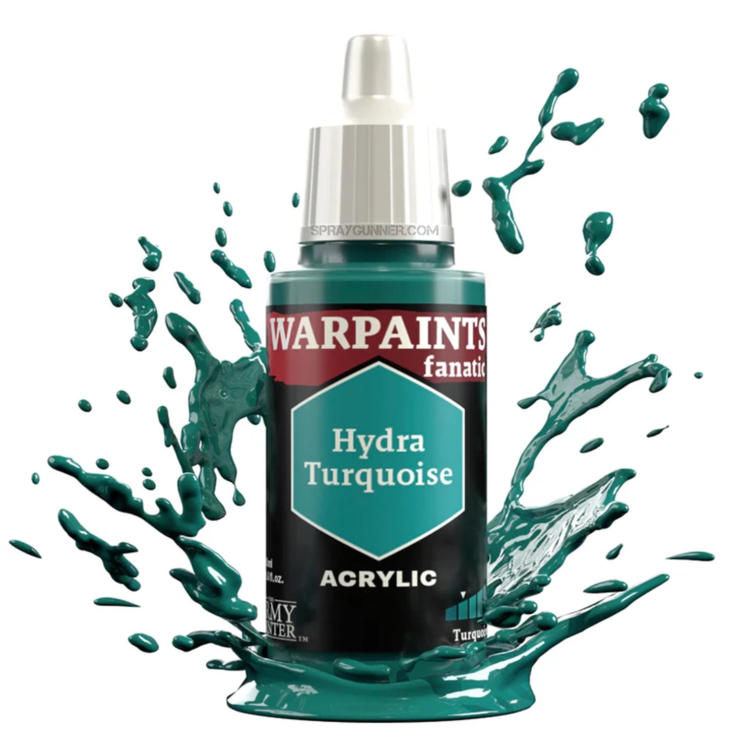 THE ARMY PAINTER: Warpaints Fanatic Hydra Turquoise - SprayGunner