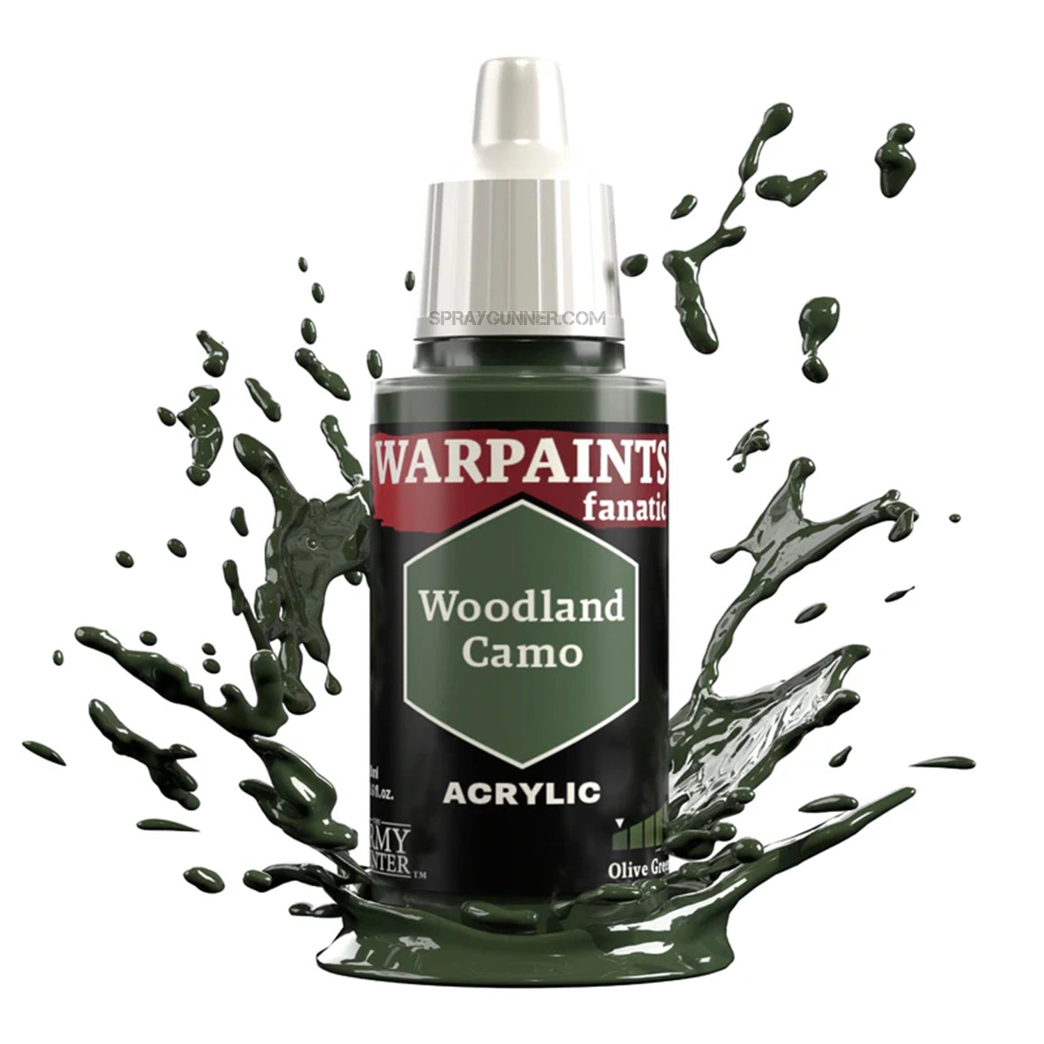 THE ARMY PAINTER: Warpaints Fanatic Woodland Camo - SprayGunner