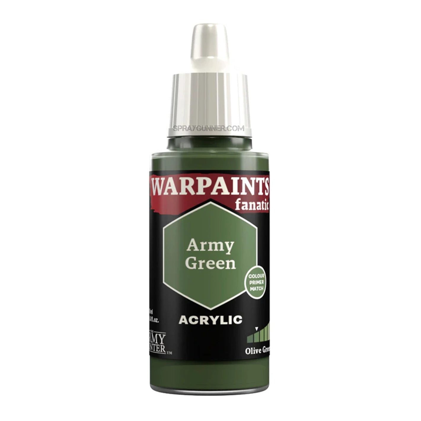 THE ARMY PAINTER: Warpaints Fanatic Army Green - SprayGunner