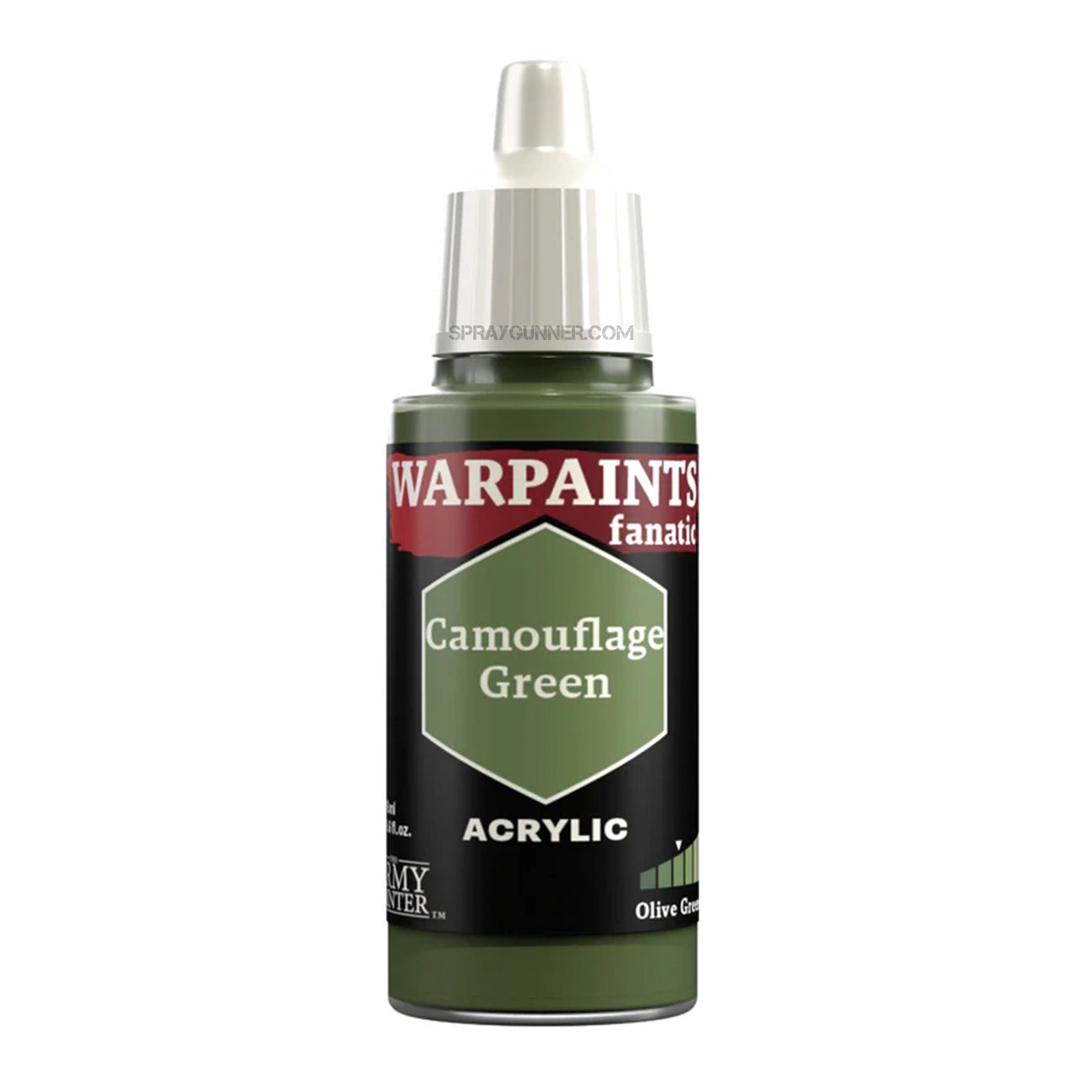 THE ARMY PAINTER: Warpaints Fanatic Camouflage Green - SprayGunner