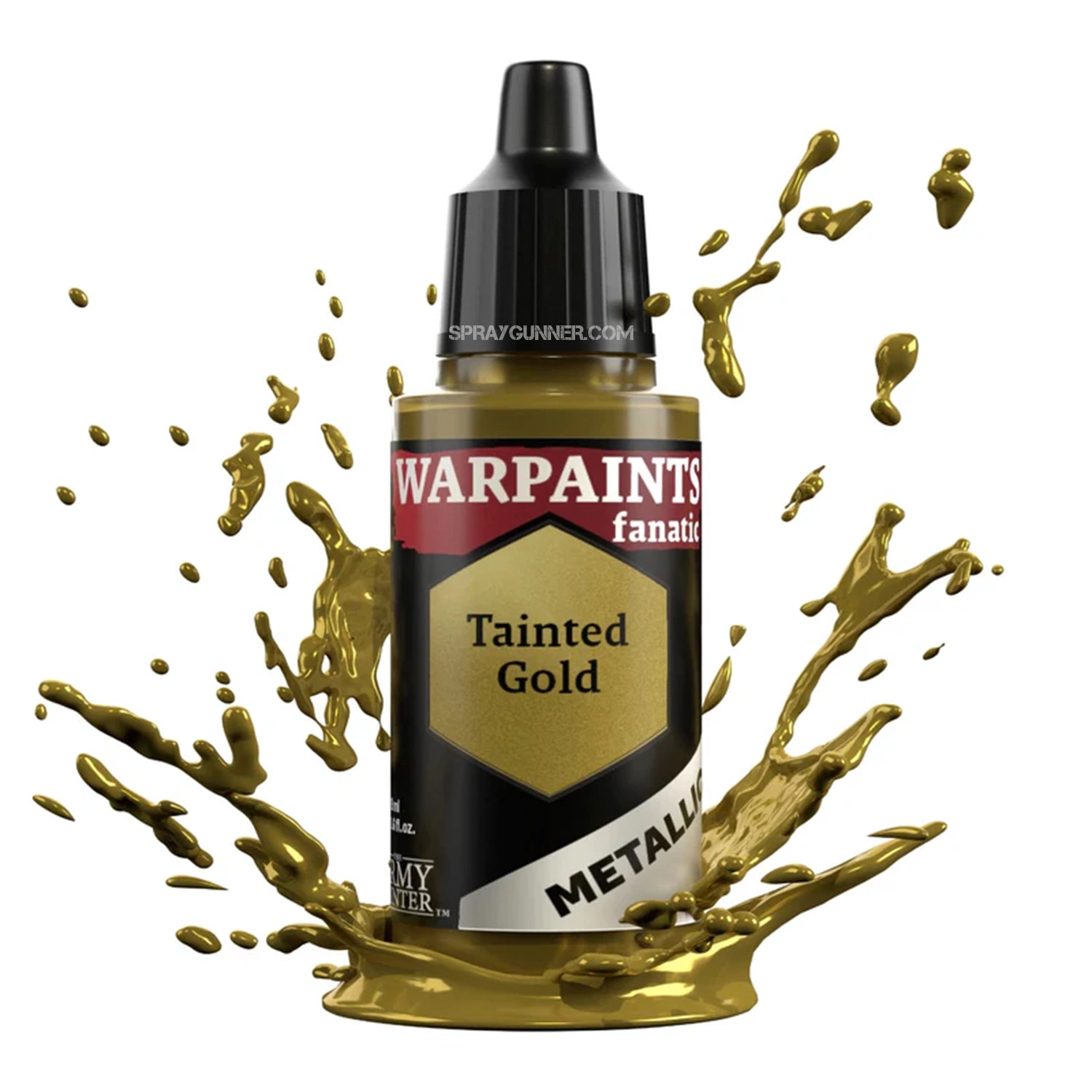 THE ARMY PAINTER: Warpaints Fanatic Metallic Tainted Gold - SprayGunner