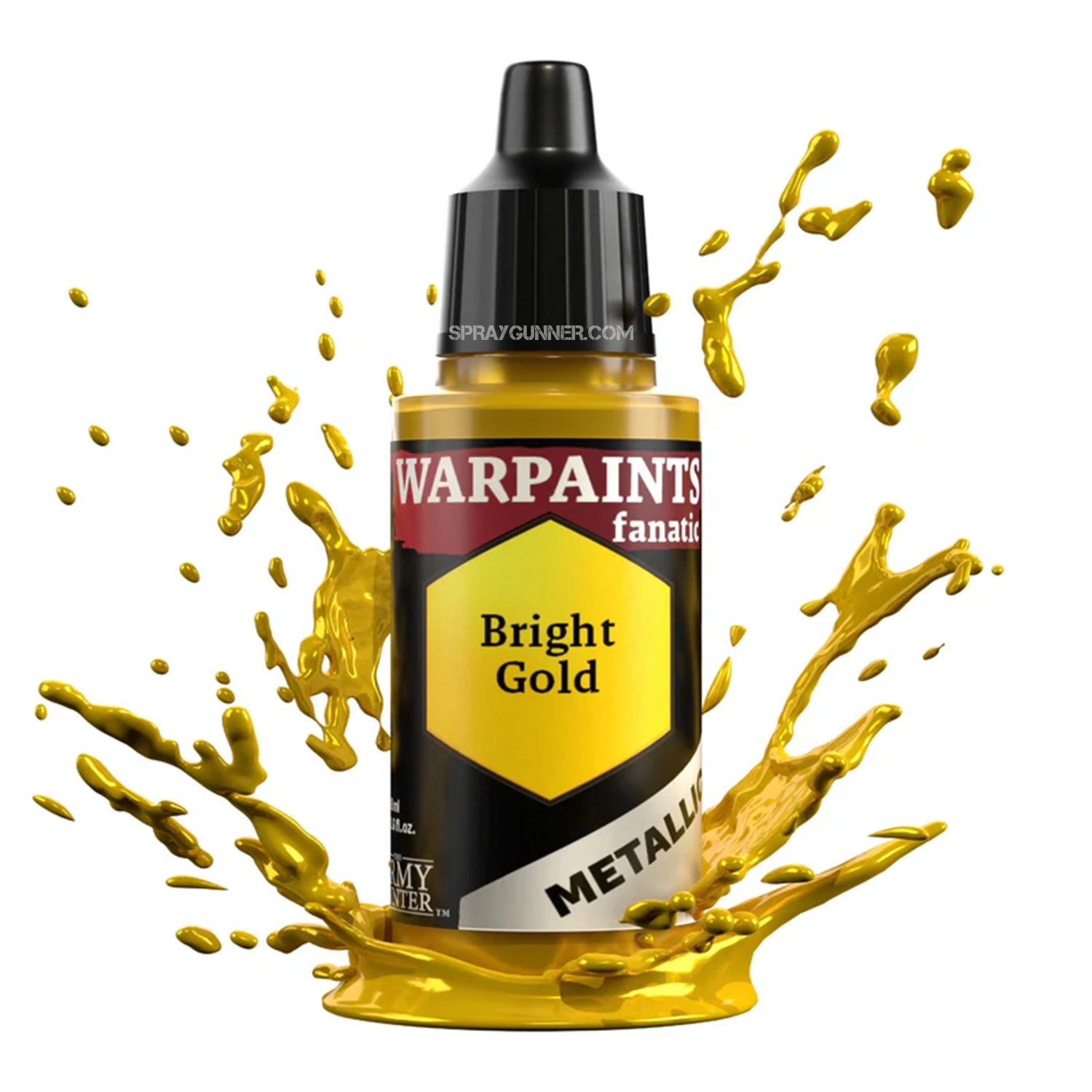 THE ARMY PAINTER: Warpaints Fanatic Metallic Bright Gold - SprayGunner