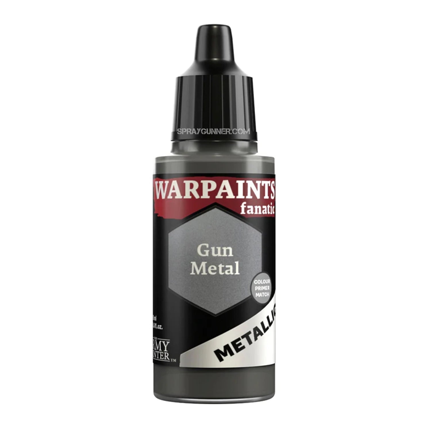 THE ARMY PAINTER: Warpaints Fanatic Metallic Gun Metal - SprayGunner