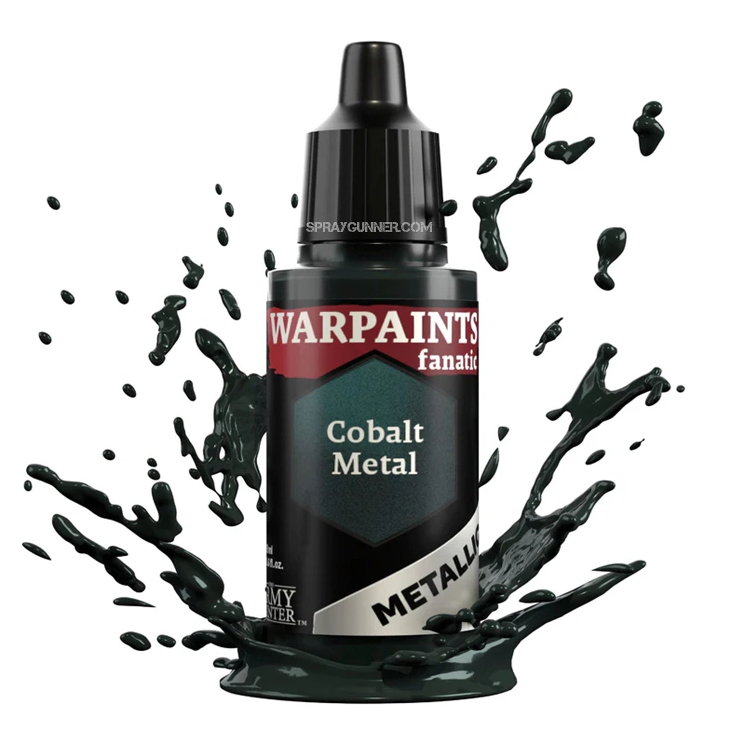 THE ARMY PAINTER: Warpaints Fanatic Metallic Colbalt Metal - SprayGunner