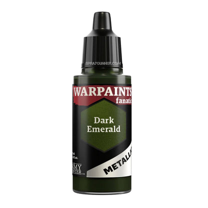 THE ARMY PAINTER: Warpaints Fanatic Metallic Dark Emerald - SprayGunner