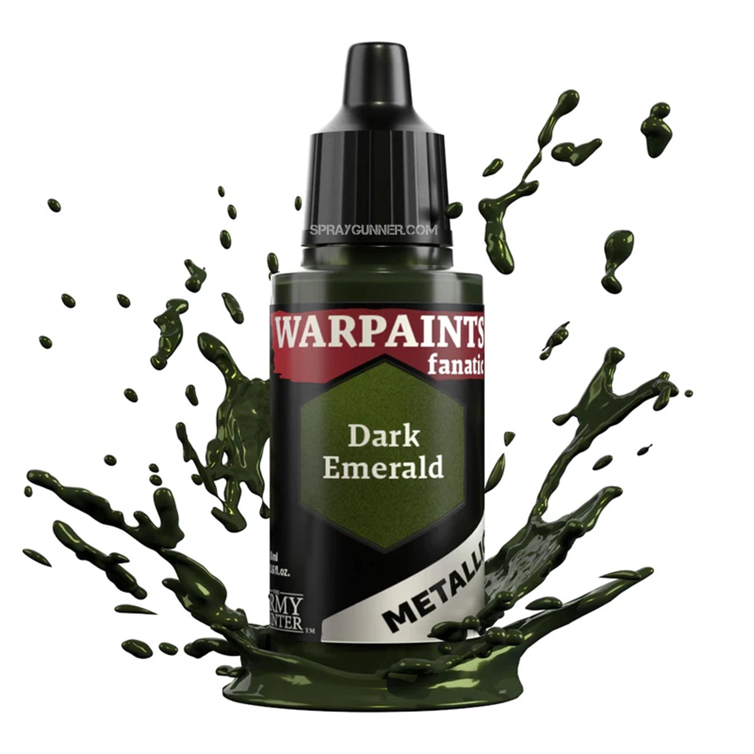 THE ARMY PAINTER: Warpaints Fanatic Metallic Dark Emerald - SprayGunner