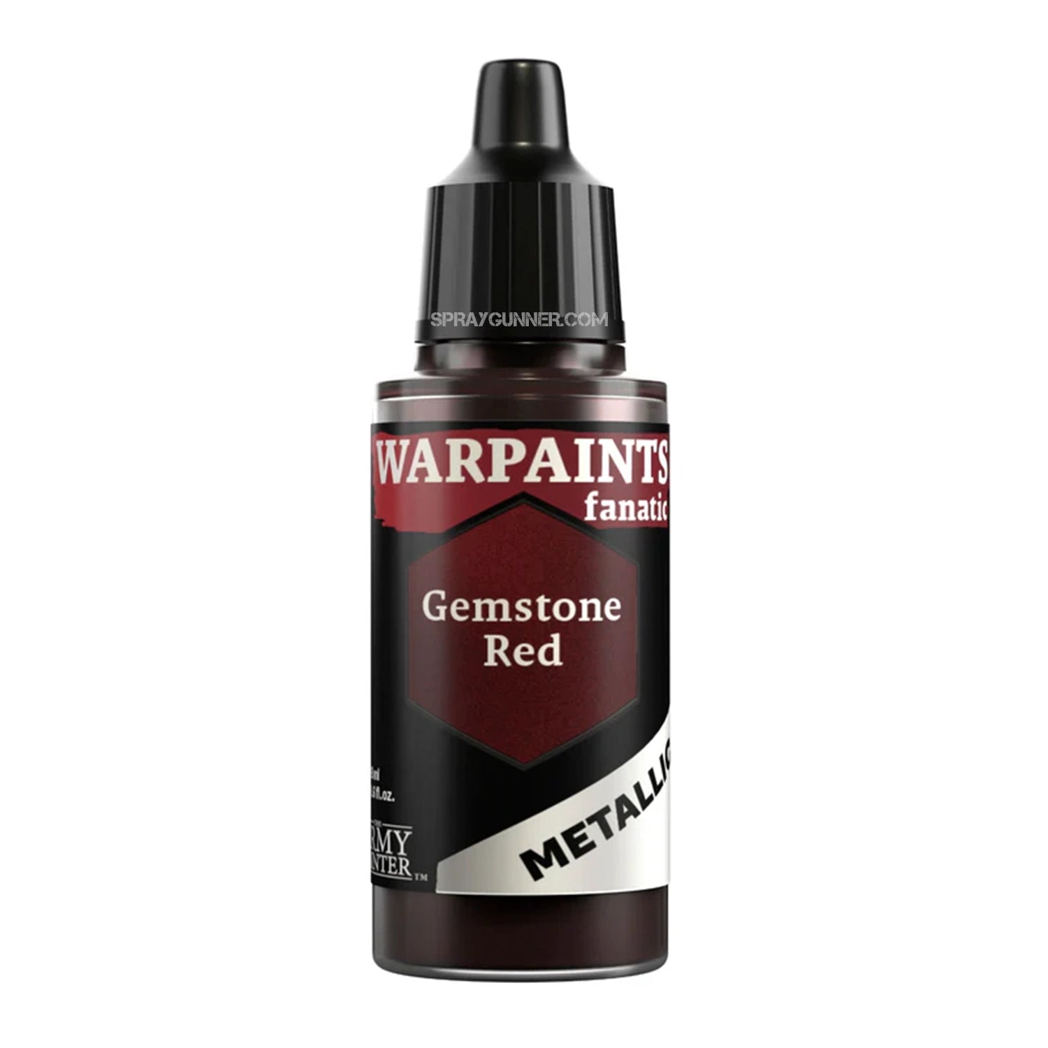 THE ARMY PAINTER: Warpaints Fanatic Metallic Gemstone Red - SprayGunner