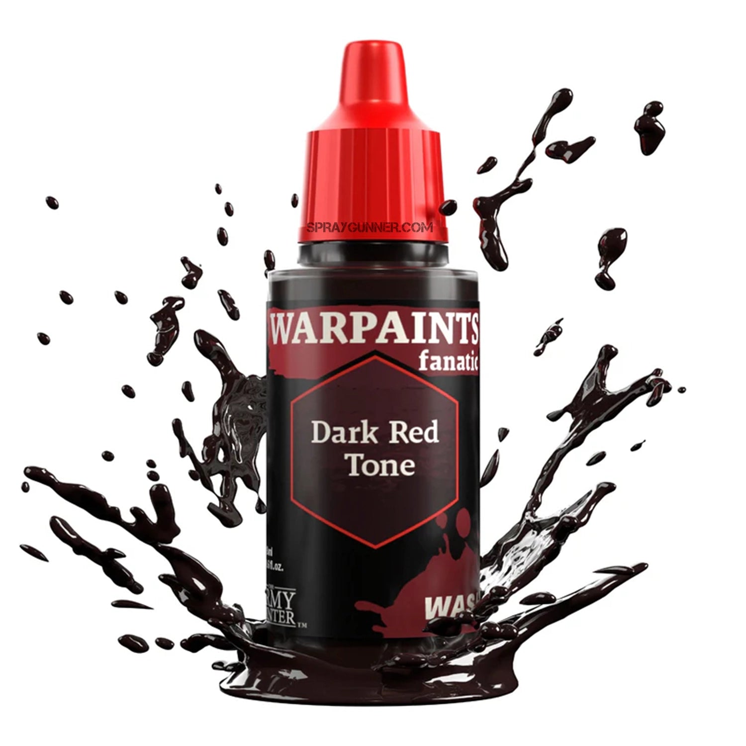 THE ARMY PAINTER: Warpaints Fanatic Wash Dark Red Tone - SprayGunner