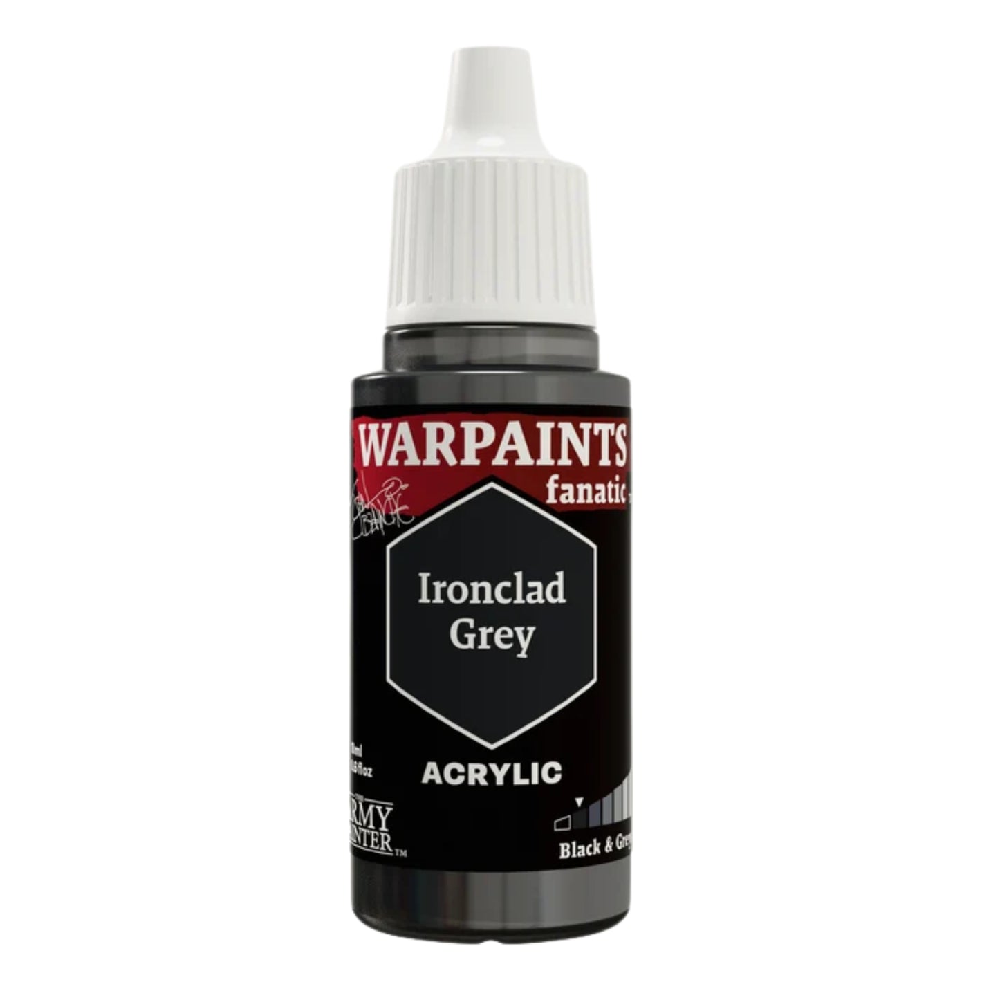 THE ARMY PAINTER: John Blanche Masterclass – Ironclad Grey (18mL)