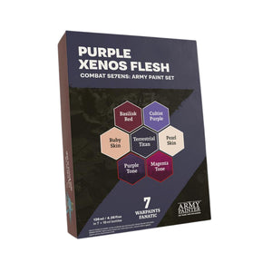 The Army Painter Combat Se7ens: Purple Xenos Flesh Paint Set