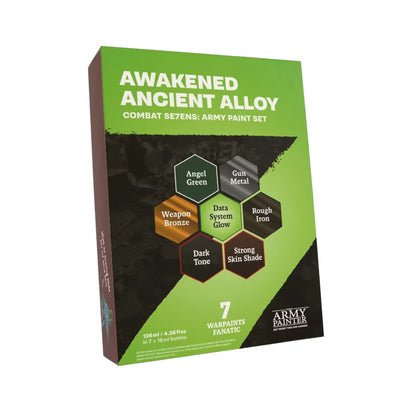 The Army Painter Combat Se7ens: Awakened Ancient Alloy Paint Set