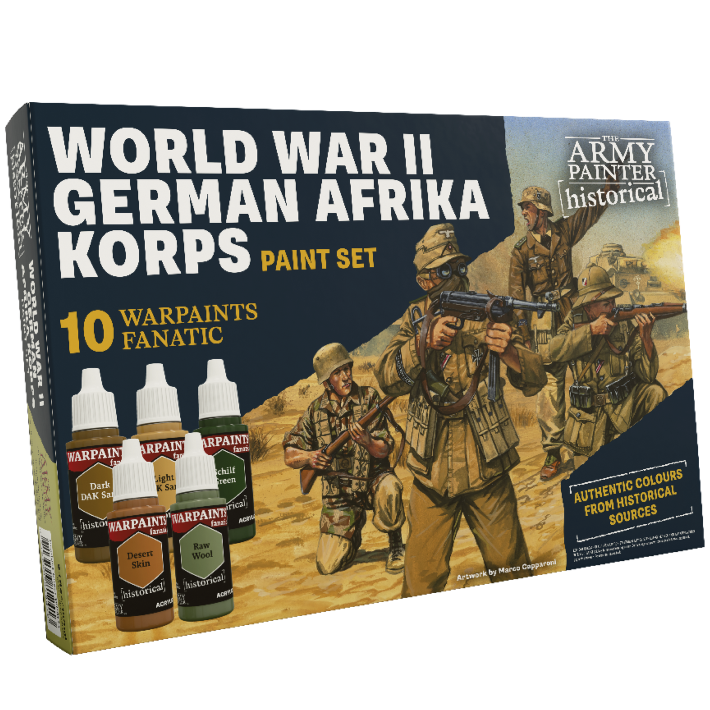 The Army Painter Historical: WWII German Afrika Korps Paint Set