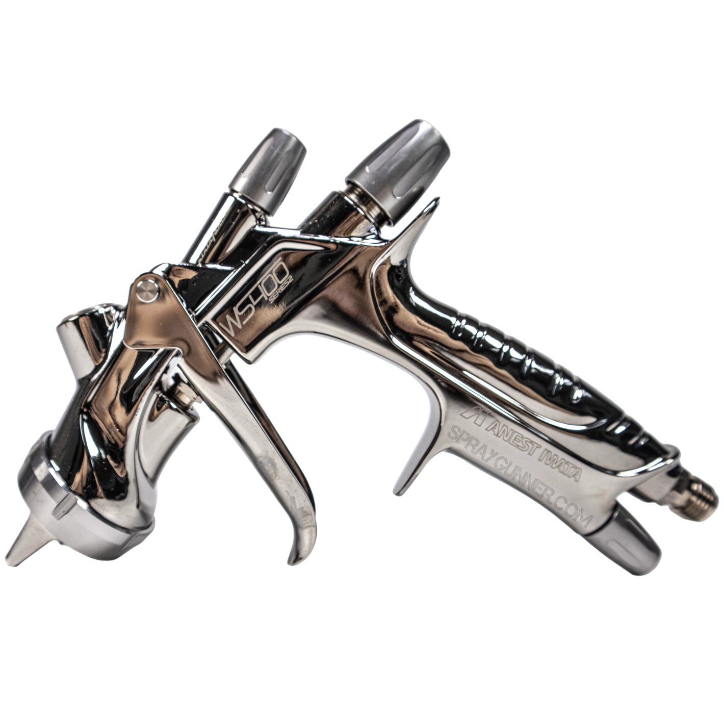 Open Box Anest Iwata WS-400 Series 2 Clear Spray Gun Eco Set (Supernova Replacement) (comes with METAL CUP)) Anest Iwata at SprayGunner