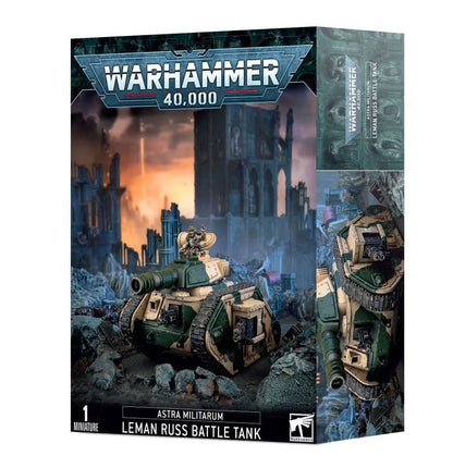 Warhammer 40K Astra Militarum: Tanque de batalla Leman Russ