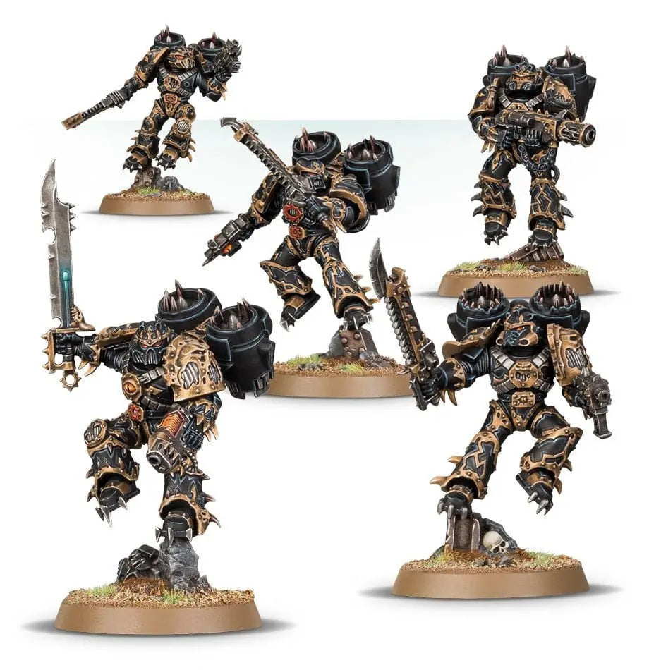 Chaos Space Marine Raptors Chaos Space Marine Raptors