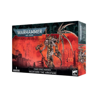 Warhammer 40K Chaos Space Marines Vashtorr the Arkifane Games Workshop