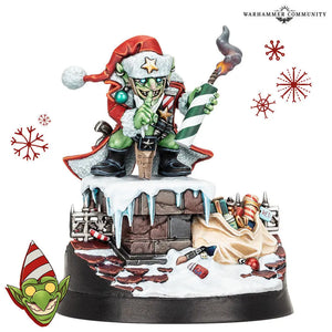 Warhammer 40K Christmas Promo DA Red Gobbo's Surprise - SprayGunner