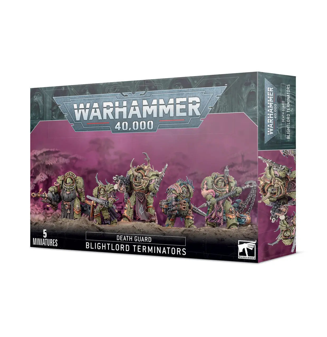 Warhammer 40K Death Guard Blightlord Terminators (43-51)