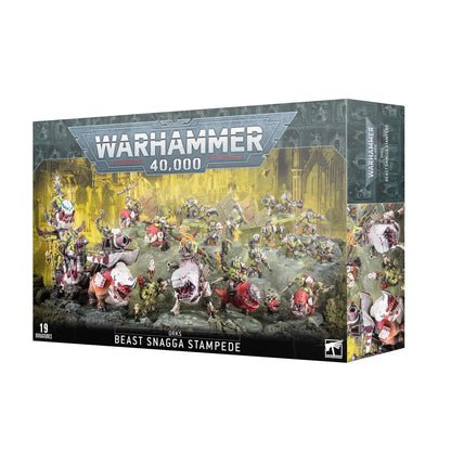 Warhammer 40K ORKS: BEAST SNAGGA STAMPEDE - SprayGunner