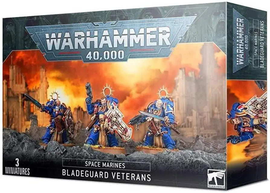 Warhammer 40K Space Marines - Bladeguard Veterans - SprayGunner