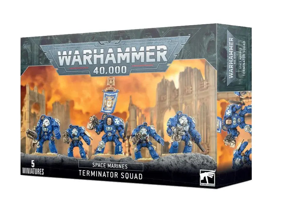 Warhammer 40K Space Marines - Terminator Squad - SprayGunner