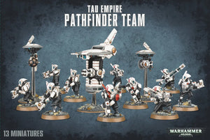 Equipo Pathfinder del Imperio T'au de Warhammer 40K