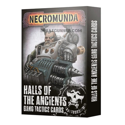 Warhammer 40k NECROMUNDA: Halls of the Ancients Gang Tactics Cards Games Workshop