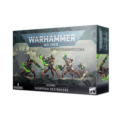 WARHAMMER 40K - Necron Destroyers Skorpekh + Plasmacyte - Necrons Pro Painted EUR 115,00 - FR WARHAMMER 40K - Necron Destroyers Skorpekh + Plasmacyte - Necrons Pro Painted EUR 115,00 - FR