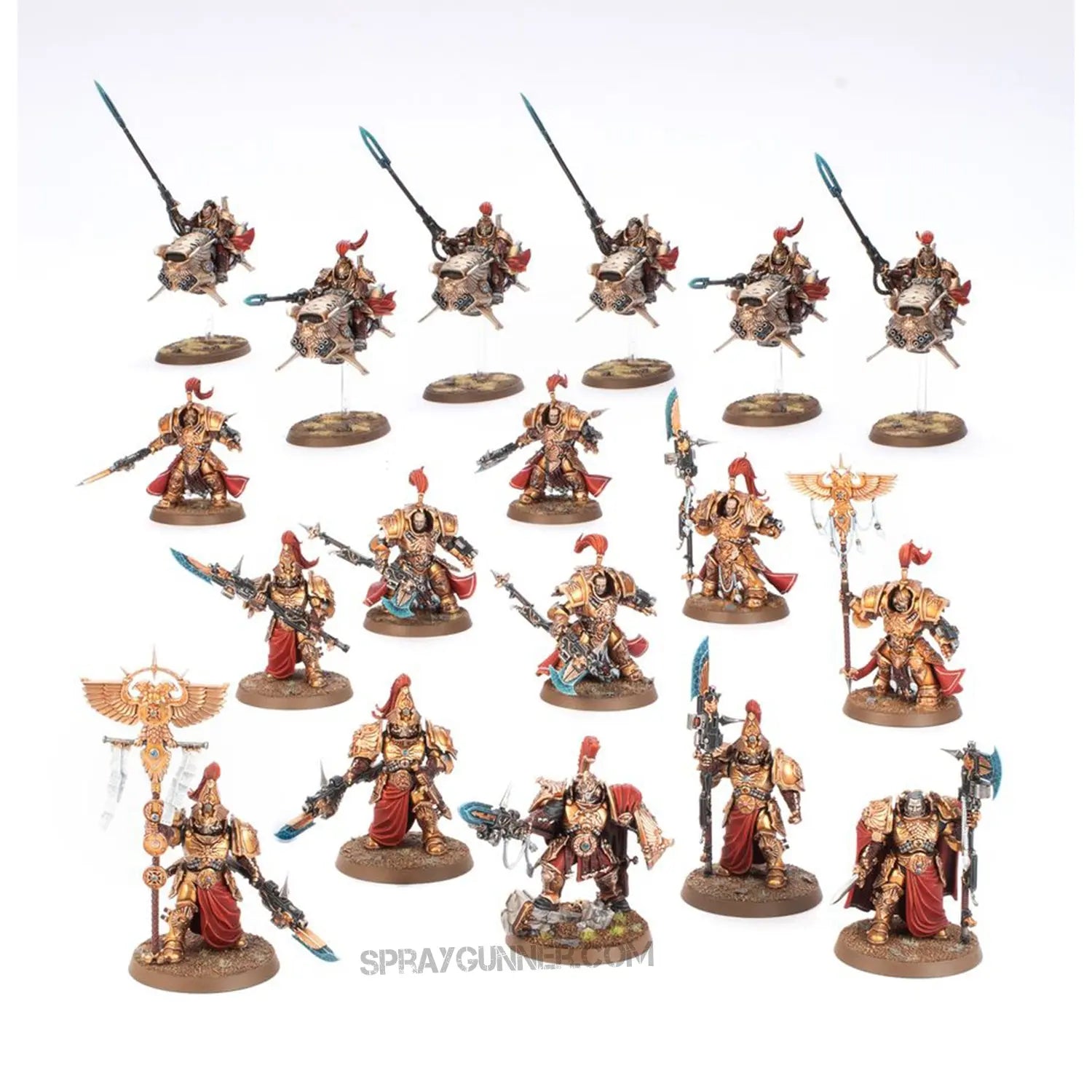 Warhammer 40k: Adeptus Custodes Battleforce Auric Champions Games Workshop