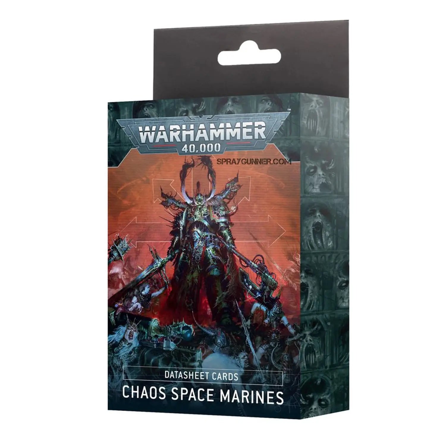 Warhammer 40k: Chaos Space Marines: Datasheet cards - SprayGunner