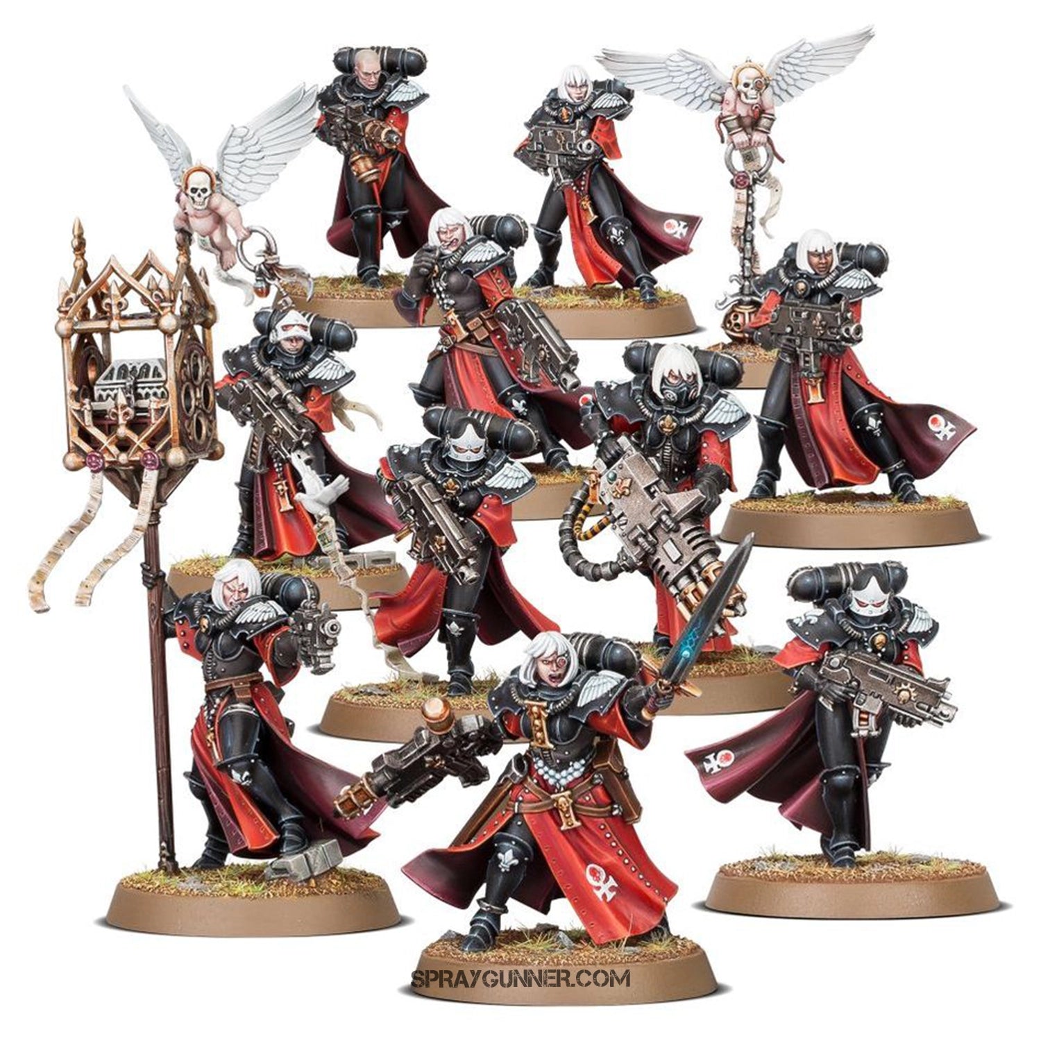 Warhammer 40k: Combat Patrol: Adepta Sororitas - SprayGunner Warhammer 40k: Combat Patrol: Adepta Sororitas - SprayGunner