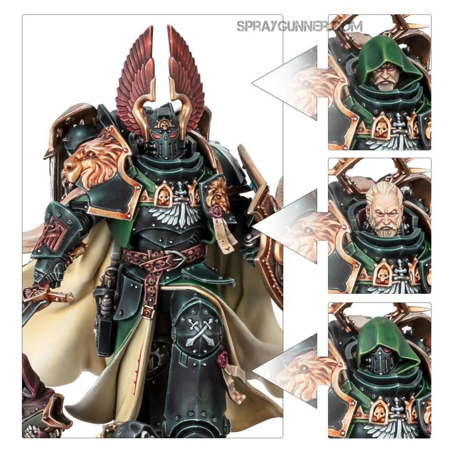 Warhammer 40k: Dark Angels Lion El'Jonson Games Workshop