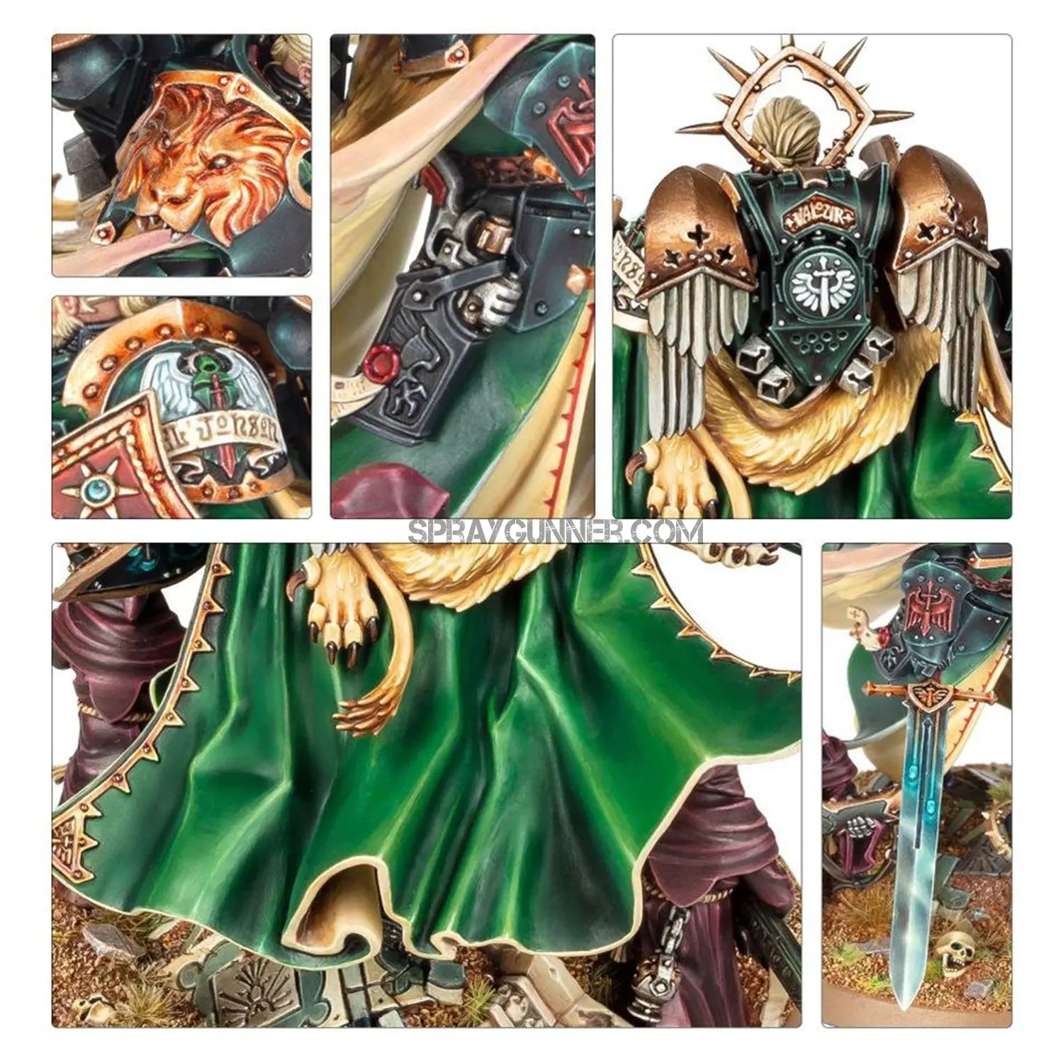 Warhammer 40k: Dark Angels Lion El'Jonson Games Workshop