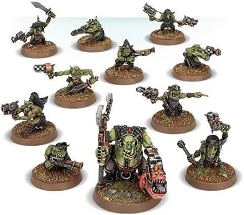 Warhammer 40k Orks kits and units shipped from SprayGunner