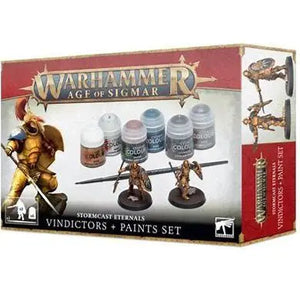Warhammer 40k: Stormcast Eternals - Set de Vindicadores y Pinturas