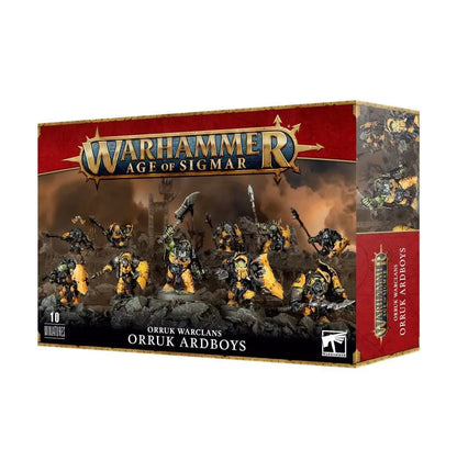 Warhammer Age of Sigmar Orruk Warclans: Orruk Ardboys - SprayGunner