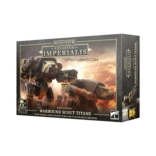 Warhammer Horus Heresy Legions Imperialis: Warhound Scout Titans Games Workshop