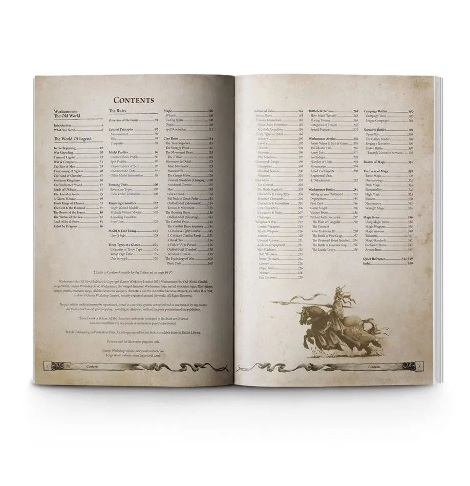 Warhammer The Old World Rule Book - SprayGunner