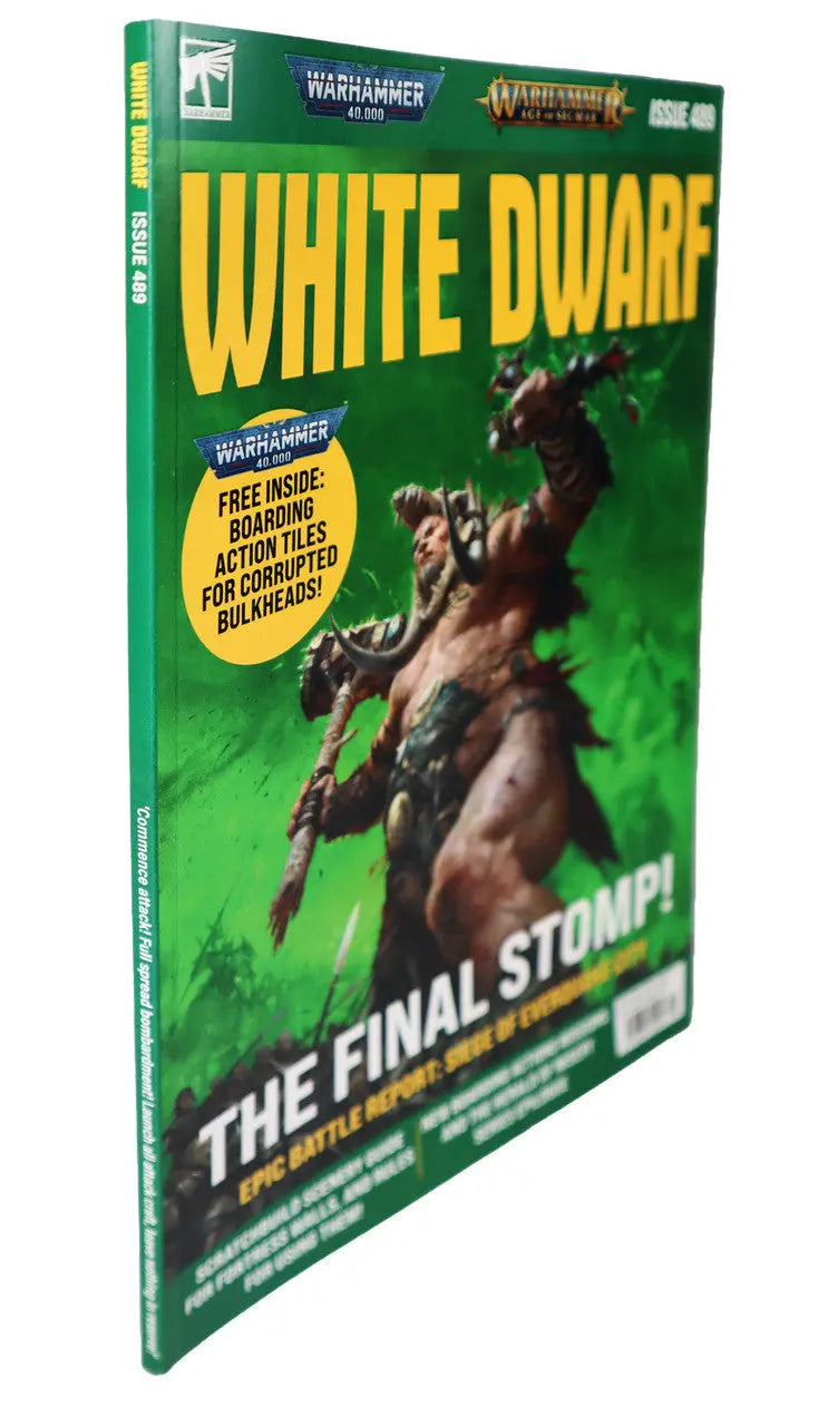 Warhammer White Dwarf Issue 489 - SprayGunner