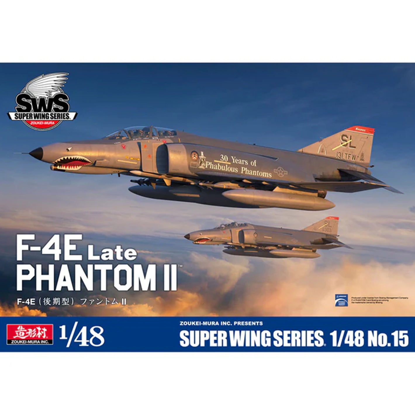 ZOUKEI-MURA 1/48 F-4E Late Phantom II Model Kit