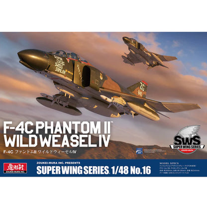 ZOUKEI-MURA 1/48 F-4C Phantom II Wild Weasel IV Model Kit