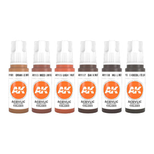 AK Interactive Rust Set (x6)