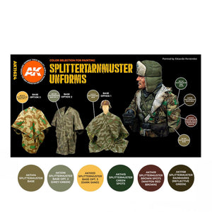 AK Interactive Splittertarnmuster Uniforms Set (x6)