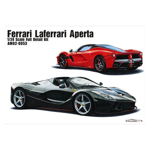 ALPHA MODEL 1/24 Scale Model Car Kit Ferrari Laferrari Aperta Alpha Models